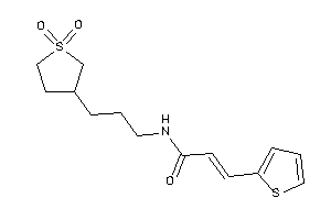 N-[3-(1,1-diketothiolan-3-yl)propyl]-3-(2-thienyl)acrylamide