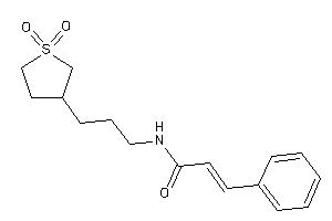 N-[3-(1,1-diketothiolan-3-yl)propyl]-3-phenyl-acrylamide