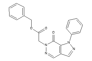 2-(7-keto-1-phenyl-pyrazolo[3,4-d]pyridazin-6-yl)acetic Acid Benzyl Ester