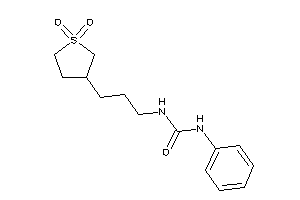 1-[3-(1,1-diketothiolan-3-yl)propyl]-3-phenyl-urea