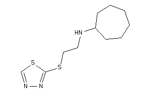 Cycloheptyl-[2-(1,3,4-thiadiazol-2-ylthio)ethyl]amine