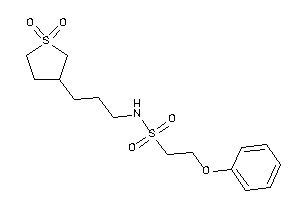 N-[3-(1,1-diketothiolan-3-yl)propyl]-2-phenoxy-ethanesulfonamide