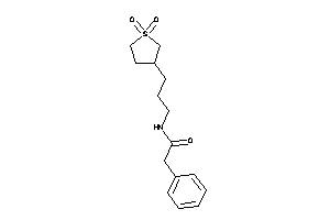 N-[3-(1,1-diketothiolan-3-yl)propyl]-2-phenyl-acetamide