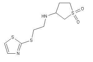 Image of (1,1-diketothiolan-3-yl)-[2-(thiazol-2-ylthio)ethyl]amine