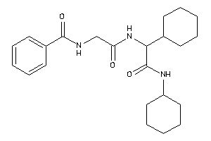 N-[2-[[1-cyclohexyl-2-(cyclohexylamino)-2-keto-ethyl]amino]-2-keto-ethyl]benzamide