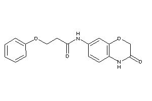 N-(3-keto-4H-1,4-benzoxazin-7-yl)-3-phenoxy-propionamide