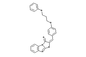 Image of 2-[4-(3-phenoxypropoxy)benzylidene]thiazolo[3,2-a]benzimidazol-1-one