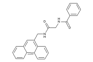 Image of N-[2-keto-2-(9-phenanthrylmethylamino)ethyl]benzamide