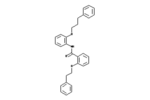 2-phenethyloxy-N-[2-(3-phenylpropoxy)phenyl]benzamide