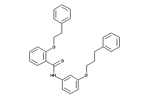 2-phenethyloxy-N-[3-(3-phenylpropoxy)phenyl]benzamide