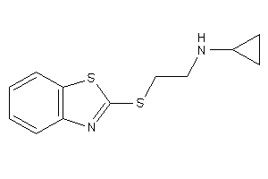 2-(1,3-benzothiazol-2-ylthio)ethyl-cyclopropyl-amine