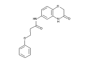 N-(3-keto-4H-1,4-benzoxazin-6-yl)-3-phenoxy-propionamide