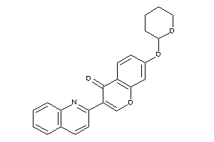 3-(2-quinolyl)-7-tetrahydropyran-2-yloxy-chromone