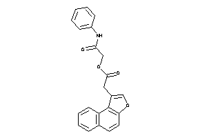 Image of 2-benzo[e]benzofuran-1-ylacetic Acid (2-anilino-2-keto-ethyl) Ester