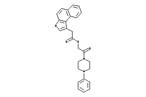 Image of 2-benzo[e]benzofuran-1-ylacetic Acid [2-keto-2-(4-phenylpiperazino)ethyl] Ester