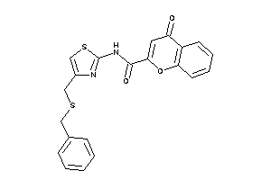 N-[4-[(benzylthio)methyl]thiazol-2-yl]-4-keto-chromene-2-carboxamide