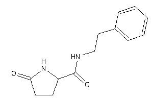 5-keto-N-phenethyl-pyrrolidine-2-carboxamide