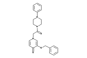 3-benzoxy-1-[2-keto-2-(4-phenylpiperazino)ethyl]-4-pyridone