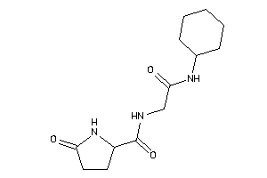 N-[2-(cyclohexylamino)-2-keto-ethyl]-5-keto-pyrrolidine-2-carboxamide