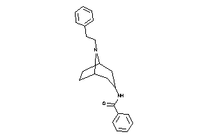 N-(8-phenethyl-8-azabicyclo[3.2.1]octan-3-yl)benzamide