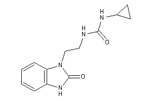 1-cyclopropyl-3-[2-(2-keto-3H-benzimidazol-1-yl)ethyl]urea