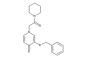 3-benzoxy-1-(2-keto-2-piperidino-ethyl)-4-pyridone