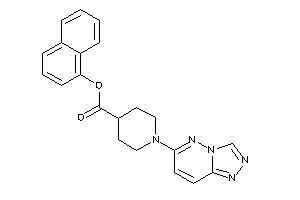 1-([1,2,4]triazolo[3,4-f]pyridazin-6-yl)isonipecot 1-naphthyl Ester