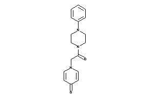 1-[2-keto-2-(4-phenylpiperazino)ethyl]-4-pyridone