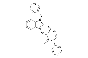 5-[(1-benzylindol-3-yl)methylene]-1-phenyl-pyrimidine-4,6-quinone