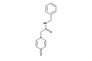 N-benzyl-2-(4-keto-1-pyridyl)acetamide