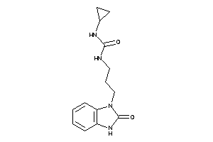 1-cyclopropyl-3-[3-(2-keto-3H-benzimidazol-1-yl)propyl]urea