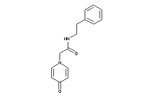 Image of 2-(4-keto-1-pyridyl)-N-phenethyl-acetamide
