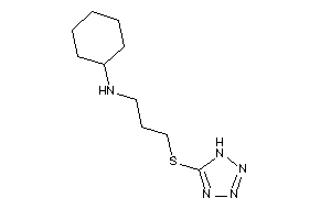 Cyclohexyl-[3-(1H-tetrazol-5-ylthio)propyl]amine