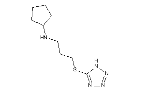 Cyclopentyl-[3-(1H-tetrazol-5-ylthio)propyl]amine