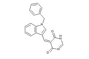 5-[(1-benzylindol-3-yl)methylene]-1H-pyrimidine-4,6-quinone