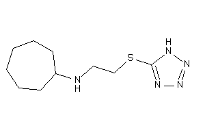 Cycloheptyl-[2-(1H-tetrazol-5-ylthio)ethyl]amine