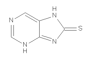 Image of 3,7-dihydropurine-8-thione