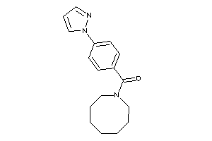 Azocan-1-yl-(4-pyrazol-1-ylphenyl)methanone