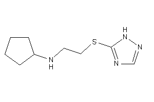 Cyclopentyl-[2-(1H-1,2,4-triazol-5-ylthio)ethyl]amine