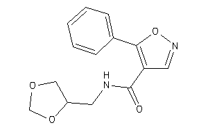N-(1,3-dioxolan-4-ylmethyl)-5-phenyl-isoxazole-4-carboxamide