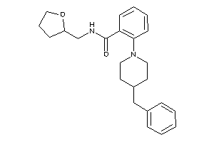 2-(4-benzylpiperidino)-N-(tetrahydrofurfuryl)benzamide