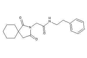 2-(2,4-diketo-3-azaspiro[4.5]decan-3-yl)-N-phenethyl-acetamide