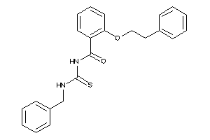 Image of N-(benzylthiocarbamoyl)-2-phenethyloxy-benzamide