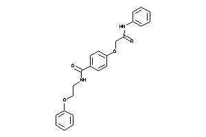 4-(2-anilino-2-keto-ethoxy)-N-(2-phenoxyethyl)benzamide