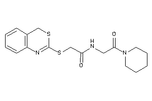 2-(4H-3,1-benzothiazin-2-ylthio)-N-(2-keto-2-piperidino-ethyl)acetamide