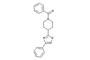 Phenyl-[4-(3-phenyl-1,2,4-oxadiazol-5-yl)piperidino]methanone