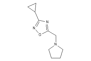 3-cyclopropyl-5-(pyrrolidinomethyl)-1,2,4-oxadiazole