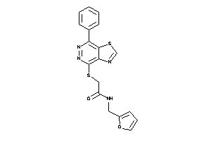 N-(2-furfuryl)-2-[(7-phenylthiazolo[4,5-d]pyridazin-4-yl)thio]acetamide