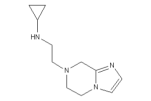 Cyclopropyl-[2-(6,8-dihydro-5H-imidazo[1,2-a]pyrazin-7-yl)ethyl]amine