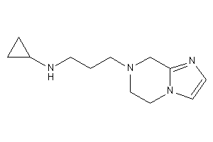 Cyclopropyl-[3-(6,8-dihydro-5H-imidazo[1,2-a]pyrazin-7-yl)propyl]amine